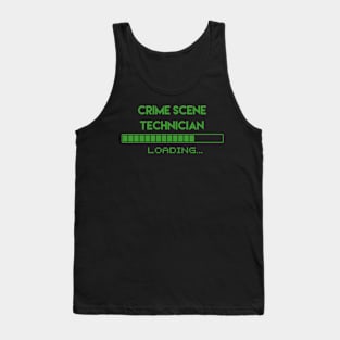 Crime Scene Technician Loading Tank Top